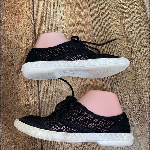 Diane von furstenberg bea shoes black crochet - Picture 4 of 12